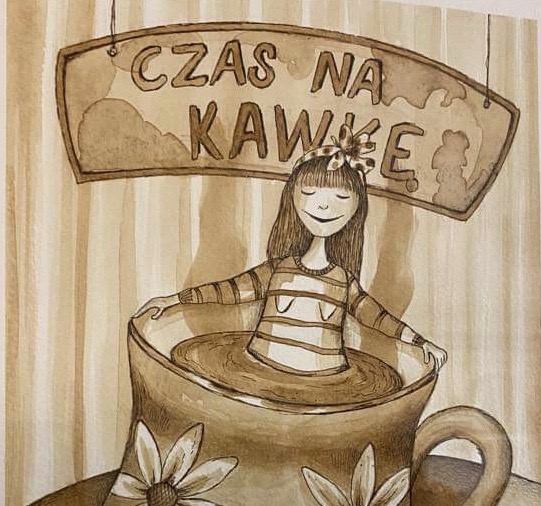 Warsztaty malowania kawą